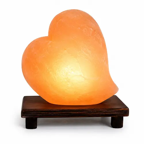Heart Shaped Salt Lamp
