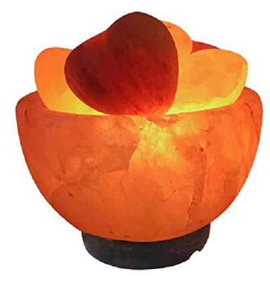 Khewra Salt Bowl with Hearts