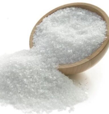 white edible salt